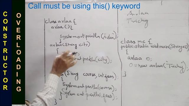 faq/min. Java constructor .2/2 session. overloading loading calling constructors this() super(). смотреть онлайн