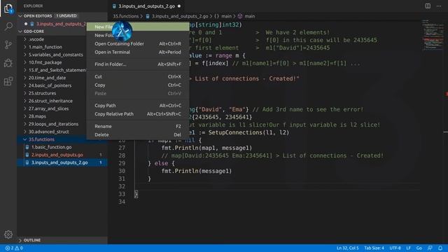 Golang Deep Dive P1 - L27 - Functions Connected to Structures смотреть онлайн