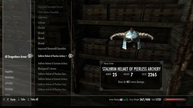 Stalhrim Helmet of Peerless Archery (Heavy Armor) смотреть онлайн