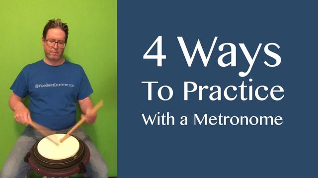 Four Ways to Practice with a Metronome смотреть онлайн