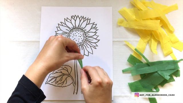 Make a Sunflower Collage With Your Loved One (FREE Template) смотреть онлайн