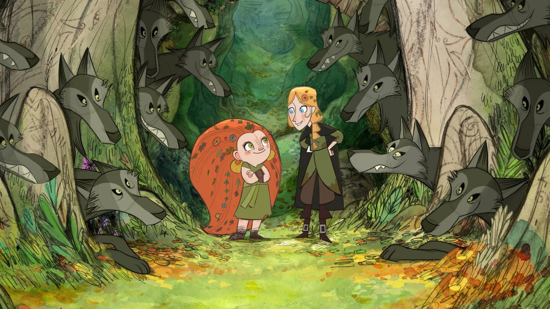 Легенда о волках (2020, тифлокомментирование на русском) смотреть онлайн