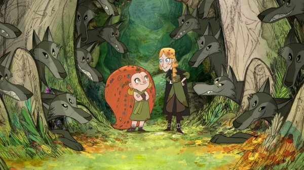 Легенда о волках (2020, тифлокомментирование на русском)