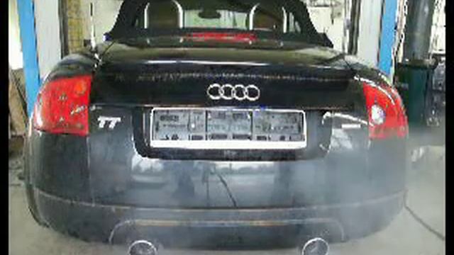 Audi TT 8N quattro FOX Sportauspuffanlage ab Kat смотреть онлайн