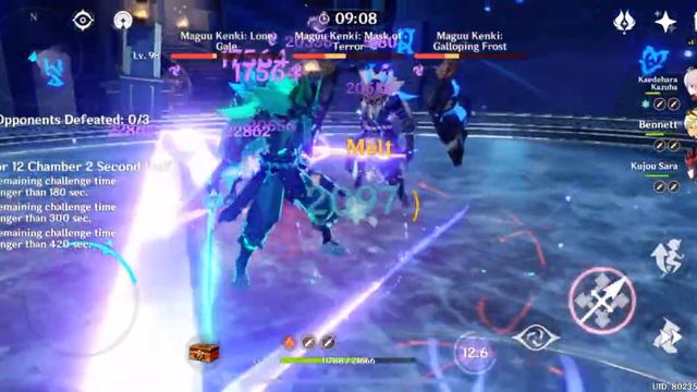 [GENSHIN IMPACT] | [ABYSS 2.3] RAIDEN VS 3 MAGGU KENKI IN 34 SEC смотреть онлайн