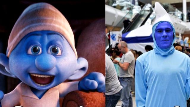 SMURFS CHARACTERS IN REAL LIFE 2020 | HUMAN VERSION смотреть онлайн