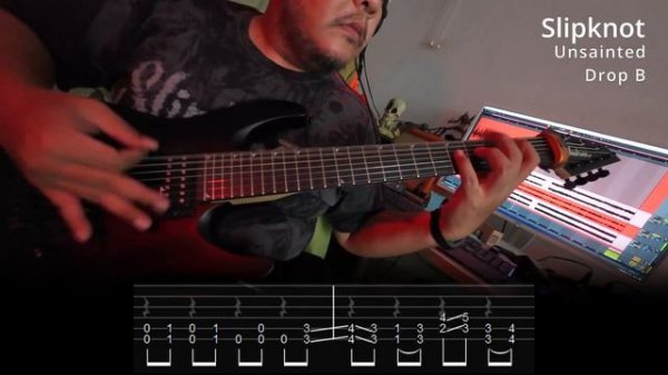 Slipknot - Unsainted (Cover+TAB)
