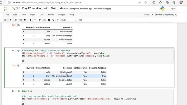 Day 17: Working with text data in pandas смотреть онлайн