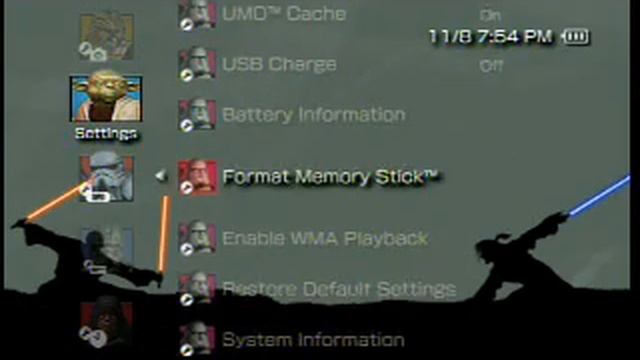 Star Wars PSP theme смотреть онлайн