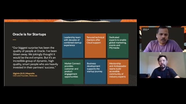 #DigitalDefence presenting Vijay from Oracle for Startups - 3/6 смотреть онлайн