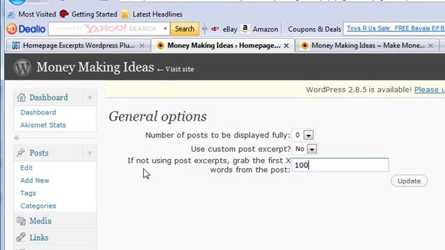 Homepage Excerpts Plugin смотреть онлайн