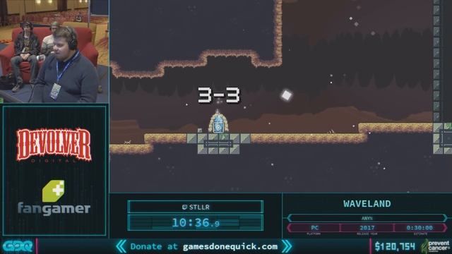 Waveland by Stllr in 26:53 - AGDQ 2018 - Part 17 смотреть онлайн
