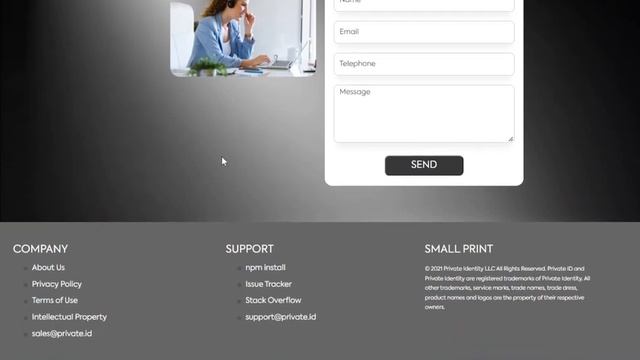 Private ID .... a Website Made in React смотреть онлайн
