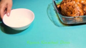 Запечённая курица в духовке/ Как вкусно замариновать курицу для запекания.