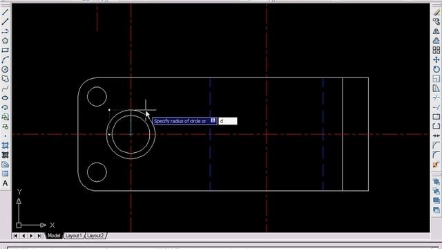 AutoCAD 2007 - Draw 2D _ Top View смотреть онлайн