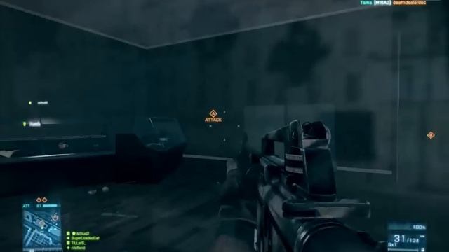 BF3 Battlefield 3 Beta Playing on Geforce 8800 Ultra 1920x1200 Part2 смотреть онлайн