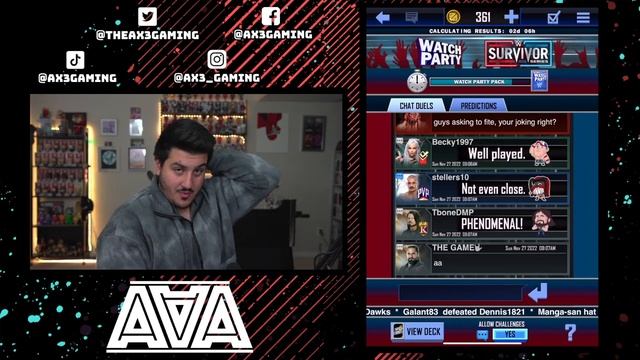 WWE SUPERCARD | WATCH PARTY CHAT DUELS ARE IMPOSSIBLE! смотреть онлайн
