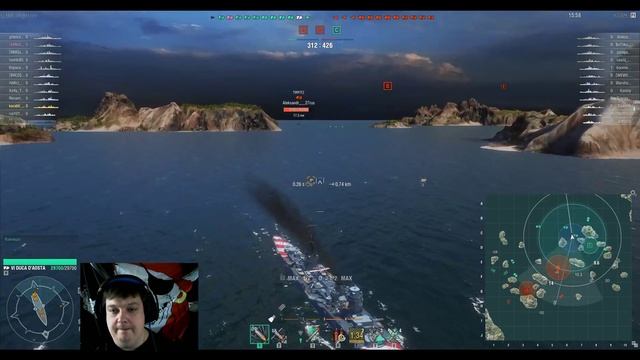 World of Warships Duca d'Aosta как получить новый итальянский прем. Дука Д'Аоста - обзор корабля смотреть онлайн