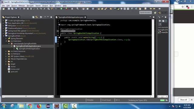 Create a microservice using spring boot смотреть онлайн