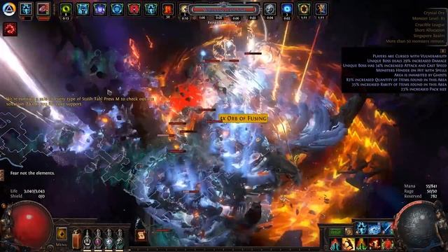 Double the DPS of【Frost Blades with Vengeant Cascade!】ft. Saviour //【Full-Unique Build Test】3.21 смотреть онлайн