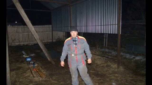 Гараж своими руками часть 1 (стройка) смотреть онлайн