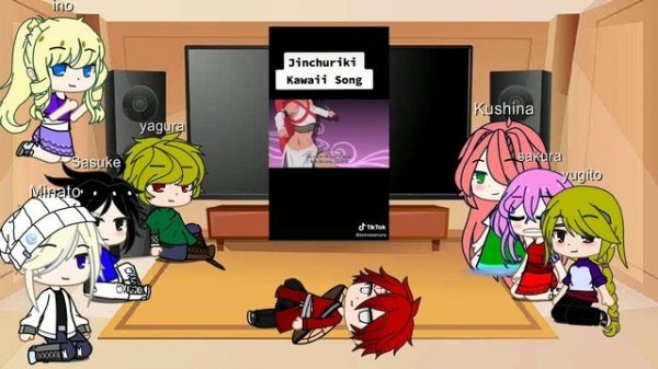 Naruto friends and Naruto family end jinchuriki react to jinchuriki