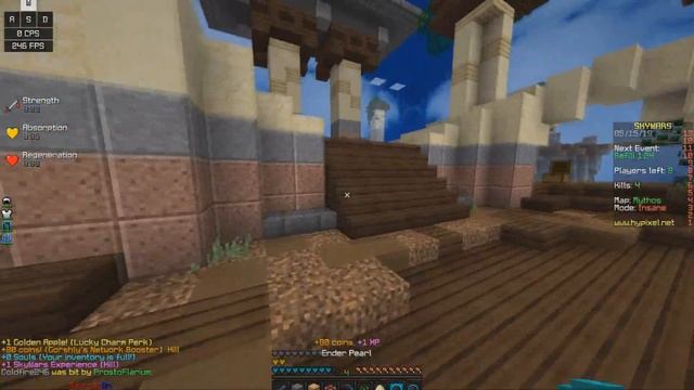 ?МОЙ НОВЫЙ СКИН? | МОЙ СКИН ПАК!? | СКАЙ ВАРС #4 | Minecraft | HYPIXEL? смотреть онлайн