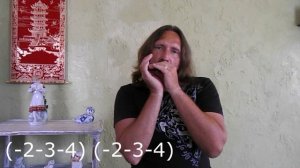 Губная гармошка С, «Бруклин», простой блюз для начинающих, без бендов, табы