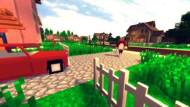 Minecraft Hello Neighbour The Story - MOVING INTO THE NEIGHBOURHOOD - Pt 1 смотреть онлайн