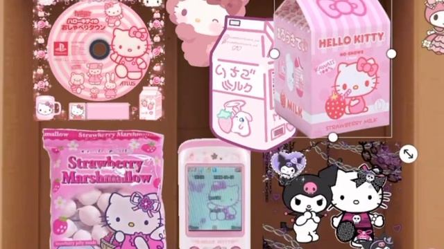 Боксик хеллоукитти #box #hellokitty #sweets