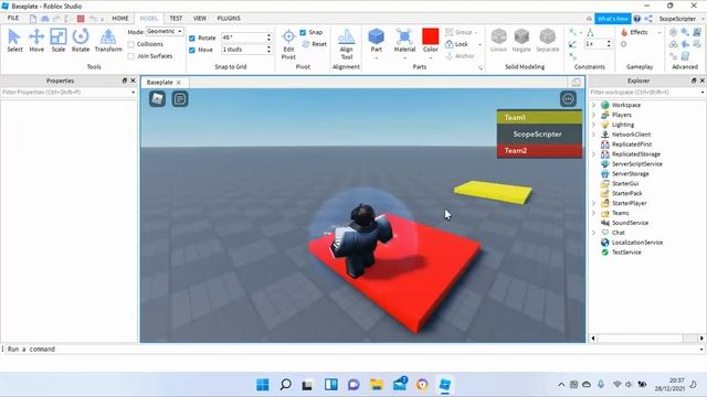 How to make team only spawns in Roblox Studio смотреть онлайн