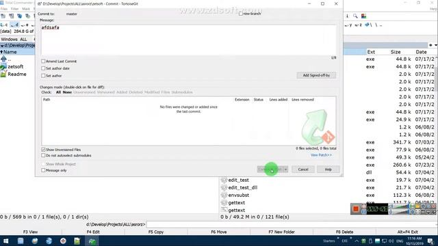 TortoiseGIT context menu, Pull, Commit, Push. GIT configuring steps. WinCred manager, for GIT creds смотреть онлайн