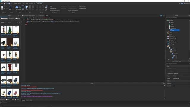 Roblox Studio How to make a popup gui when touching a block (OLD, new in pinned comment) смотреть онлайн