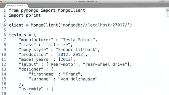 Intro to PyMongo смотреть онлайн