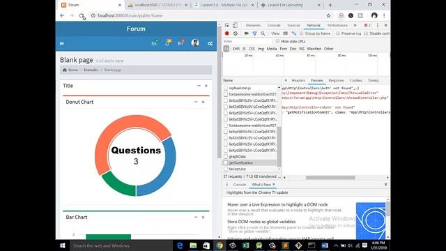 Final Year Project in Laravel Series: Lecture 10 Creating Notification Functionality in laravel смотреть онлайн