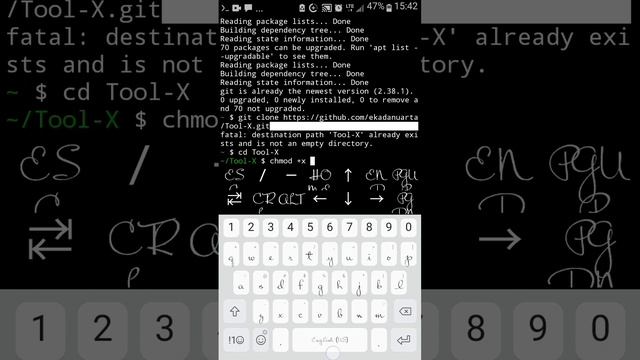HOW TO INSTALL TOOL X IN TERMUX VERY EASY 2022 смотреть онлайн