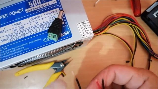 cheap computer power supply for 12v cordless to corded makita drill and grass trimmer | smps | diy смотреть онлайн