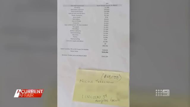 Fixed price customers accuse builder of demanding more money | A Current Affair смотреть онлайн