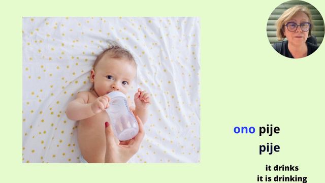 The easy way to learn the verb “drink” | PIĆ in present tense interactive with examples. смотреть онлайн