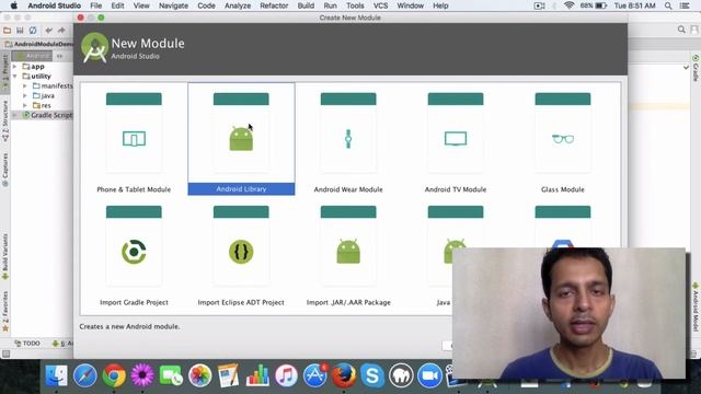 How to create and use an Android Module смотреть онлайн