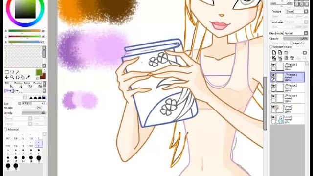 how to draw in winx style:Aj drawing смотреть онлайн