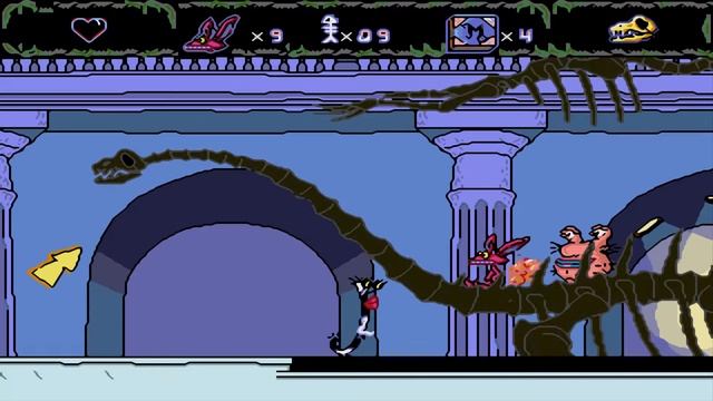 Aaahh! Real Monster Прохождение (SEGA MD)