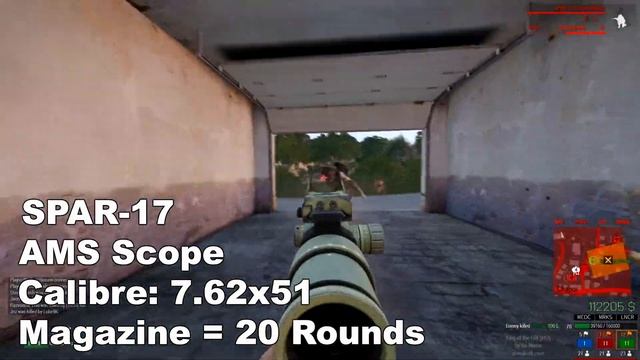 What gun and what scope at what level? Part 3 - Marksman Perk - Arma 3 King of the Hill V13 смотреть онлайн