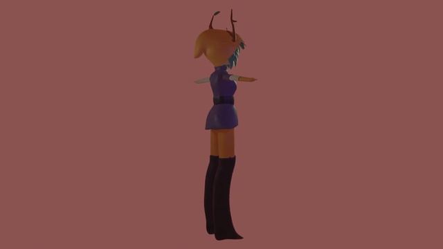 Huntress Wizard 3D Model смотреть онлайн