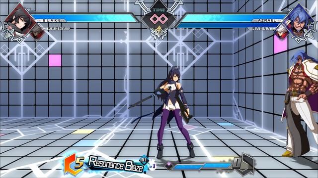 Blazblue Cross Tag Battle - Blake Combo Trials (1080p60)