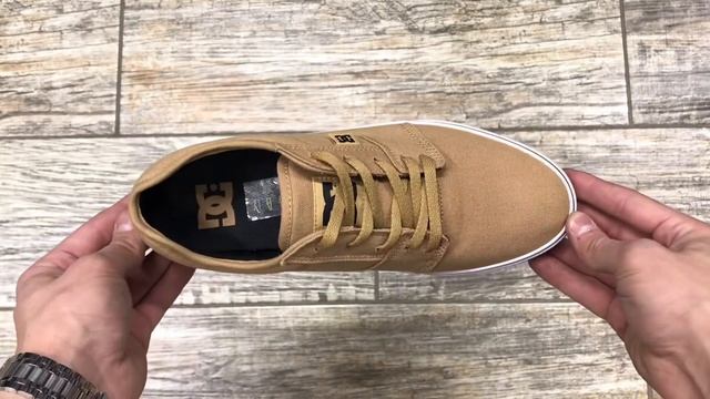 КЕДЫ DC SHOES TONIK TX M SHOE CAMEL/BLACK смотреть онлайн