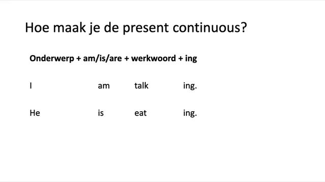 Chapter 6 - Grammar 3 - De present continuous смотреть онлайн