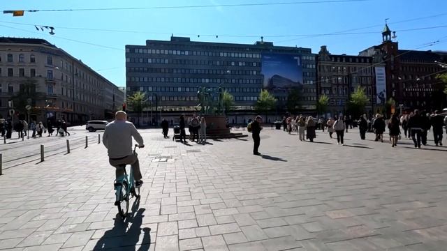 Helsinki Walks/ Прогулка по Хельсинки/ Сенатская площадь/ ЖД Вокзал