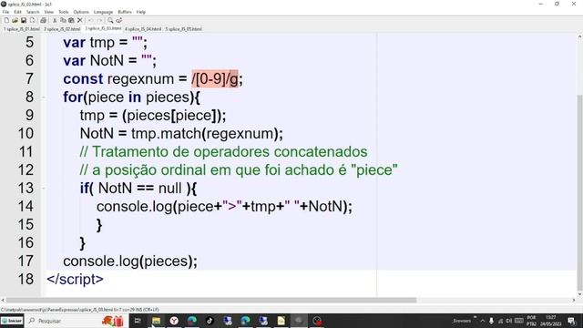 Javascript - Parser 11 - Utilizando Expressões Regulares - Regexp смотреть онлайн