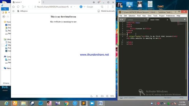 HTML/PHP for Beginners | lesson 1 смотреть онлайн